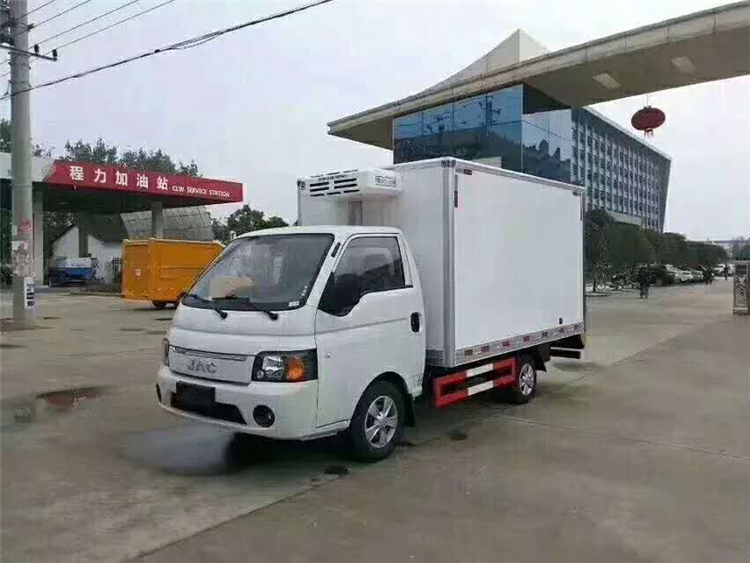 国六江淮康玲X5后双轮冷藏车